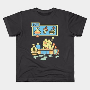 Cat RPG Kids T-Shirt